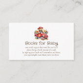 かわいいテディ地元で育ったベビー挿入用の本 エンクロージャーカード (正面)