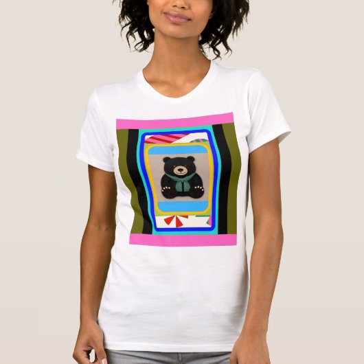 かわいいテディ1 Tシャツ (正面)