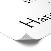 かわいいテディ・バレンタイン・デイ・ウォールアート ポスター (角)