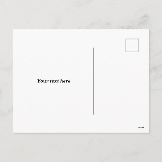 かわいいテニスのメリークリスマスのはがきデザイン シーズンポストカード (裏面)