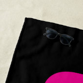 かわいいテニスの愛 –     ビーチタオル (インサイチュ)