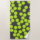 かわいいテニスビーチタオル ビーチタオル (正面)