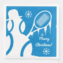 かわいいテニスボール雪だるま冬クリスマスホリデー