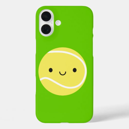 かわいいテニスボール Case-Mate iPhoneケース (裏面)