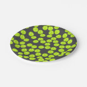 かわいいテニス紙プレート ペーパープレート (アングル)