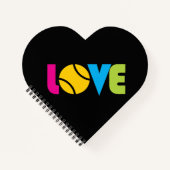 かわいいテニスLOVE - ノートブック (正面)