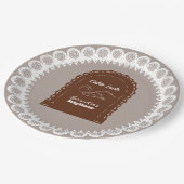 かわいいテラコッタメキシコシエリートリンド赤ちゃんシャワー ペーパープレート (アングル)