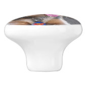 かわいいテリア セラミックノブ (側面)