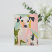 かわいいテリア ポストカード (スタンド正面)