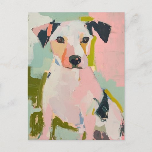 かわいいテリア ポストカード (正面)