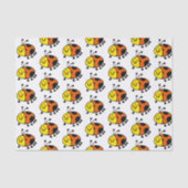 かわいいテントウムシのキャラクター 薄葉紙 (正面)