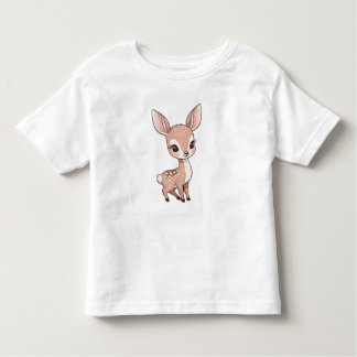 かわいいディアドリーム – Cute Forest Friend T-Shirt トドラーTシャツ