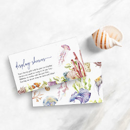 かわいいディスプレイシャワーカード エンクロージャーカード