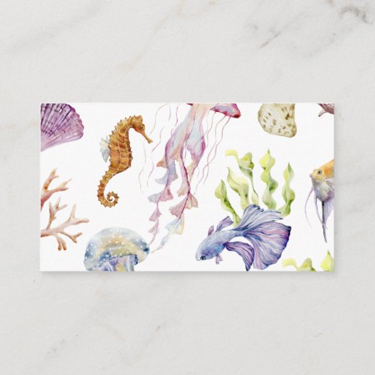 かわいいディスプレイシャワーカード エンクロージャーカード (裏面)