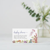 かわいいディスプレイシャワーカード エンクロージャーカード (スタンド正面)