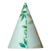 かわいいディノをテーマにしたキッズ誕生日パーティー パーティーハット (裏面)