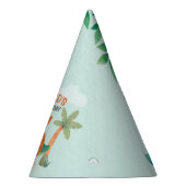 かわいいディノをテーマにしたキッズ誕生日パーティー パーティーハット (右)