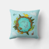 かわいいディノワールド枕 クッション (裏面)