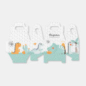 かわいいディノ恐竜の誕生日パーティー フェイバーボックス (折り畳みなし)