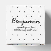 かわいいディノ恐竜の誕生日パーティー フェイバーボックス (上部)