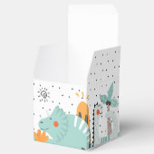 かわいいディノ恐竜の誕生日パーティー フェイバーボックス (オープン)