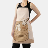 かわいいディムサムバニーエプロン エプロン (インサイチュ)