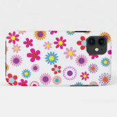 かわいいデイジーの花柄 Case-Mate iPhoneケース (裏面(横))