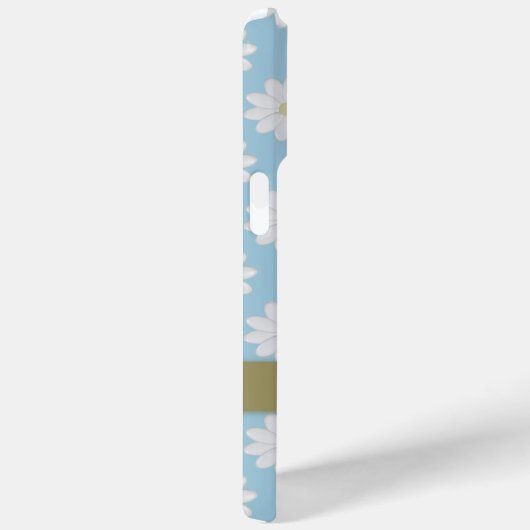 かわいいデイジーフラワーズスカイブルーフローラデイジー Case-Mate iPhoneケース (裏面 / 右)