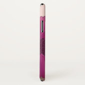 かわいいデイジー、花、ストライプ - オリジナルデザイン Case-Mate iPhoneケース (裏面/右)