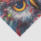 かわいいデコップフクロウ愛好家 薄葉紙 (詳細)