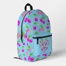かわいいデコラ系チェリーパターン