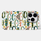 かわいいデザイナードッグカラー Case-Mate iPhoneケース (裏面 (横))