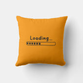 かわいいデザインパパジョーク読む父の日 クッション (裏面)