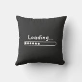 かわいいデザインパパジョーク読む父の日 クッション (裏面)