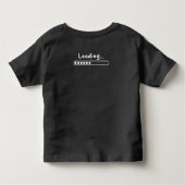 かわいいデザインパパジョーク読む父の日 トドラーTシャツ (裏面)