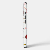 かわいいデザイン付き子猫 Case-Mate iPhoneケース (裏面 / 左)