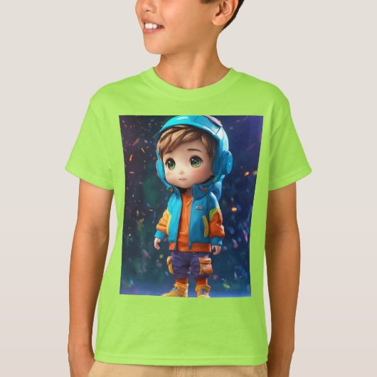 かわいいデザイン Tシャツ (正面)