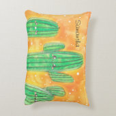 かわいいデザートサボテン アクセントクッション (裏面(縦))