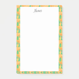 かわいいデザートサボテン ポストイット