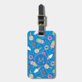 かわいいデザート ラゲッジタグ (正面縦)