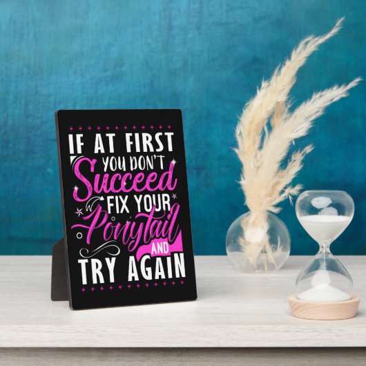 かわいいデスクのインスピレーションワードアート フォトプラーク (側面)