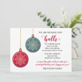 かわいいデッキ新しいホール移動ホリデーカード シーズンカード (スタンド正面)