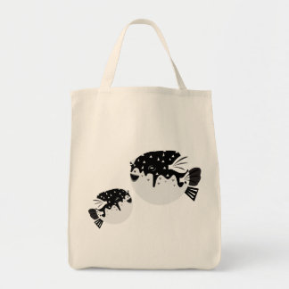 かわいいデピーふぐイラストTシャツ トートバッグ