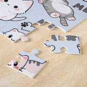かわいいデブ猫とニャンハート ジグソーパズル (側面)