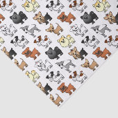 かわいいトイドッグの品種パターン 薄葉紙 (詳細)