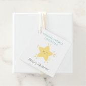 かわいいトゥインクルリトルスター子供部屋韻ベビーシャワー フェイバータグ (インサイチュ)