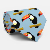 かわいいトゥーカン ネクタイ (ロール)
