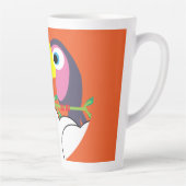 かわいいトゥーカン | Love Toucans | おもしろい Birds Mug Servi カフェラテマグ (右)