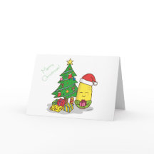 かわいいトウモロコシのクリスマスツリーの装飾