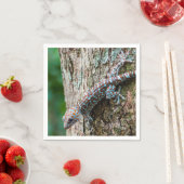 かわいいトカイゲッコリザード スタンダードカクテルナプキン (インサイチュ)